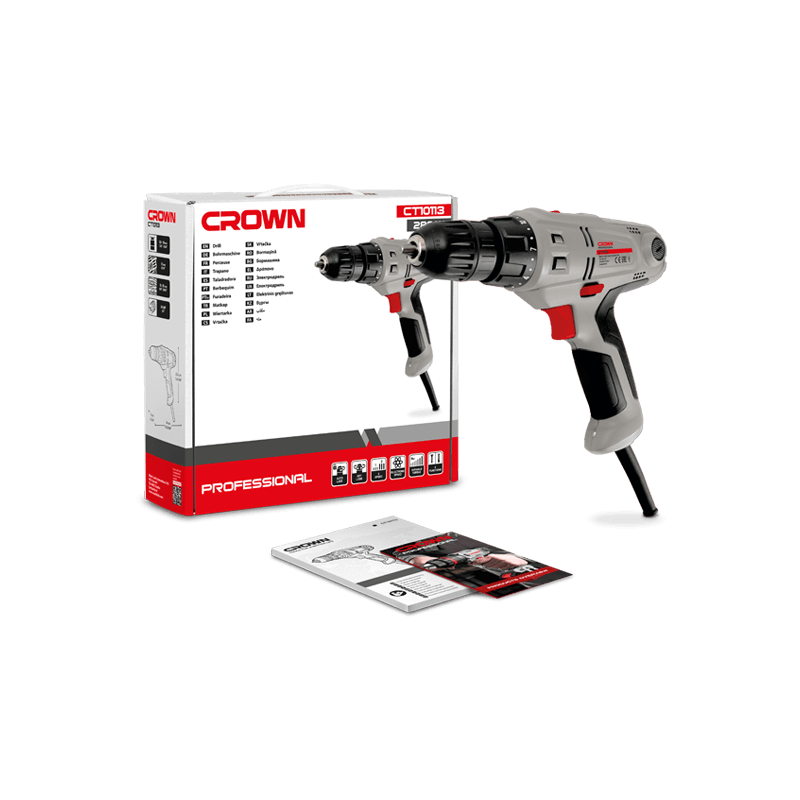 Visseuse perceuse électrique avec fil 280W CT10113 - photo 2