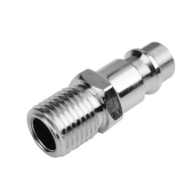 Raccord rapide industriel male en acier G1/4″ 72801 - photo 1
