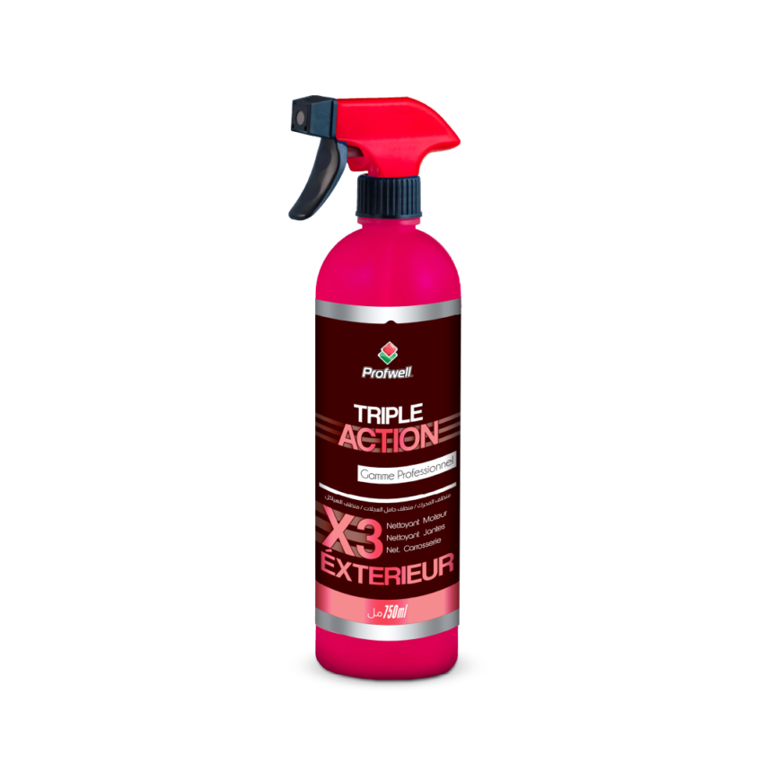 Nettoyant triple action 750ml profwell