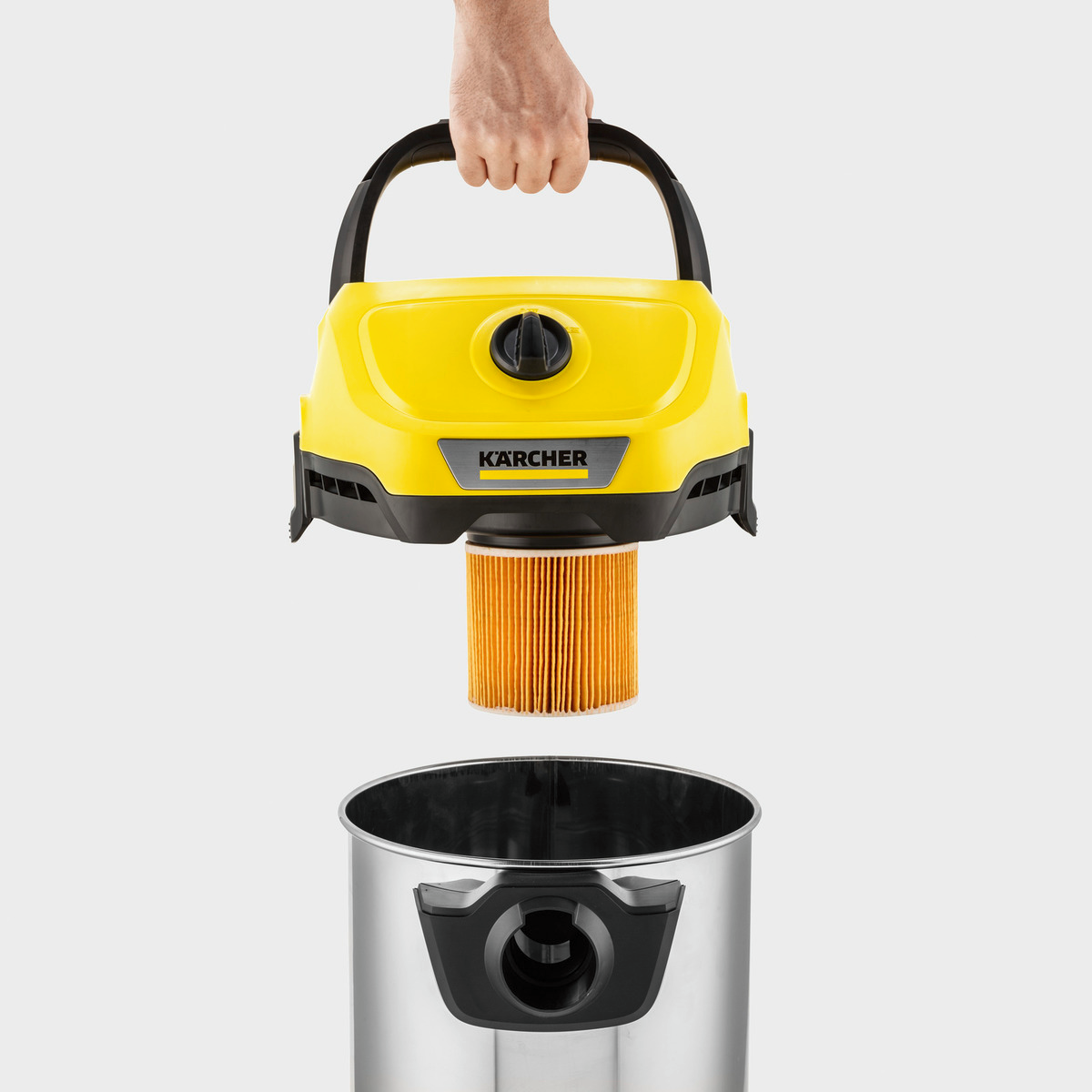 Aspirateur eau et poussières WD3 19L INOX - photo 2