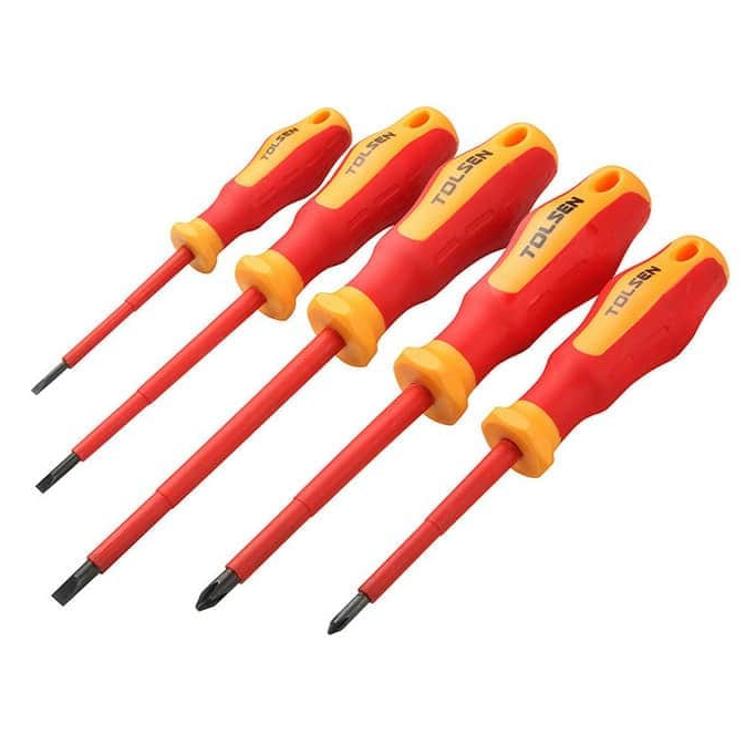 Jeu de tournevis VDE 5 PCS 38012 - photo 1