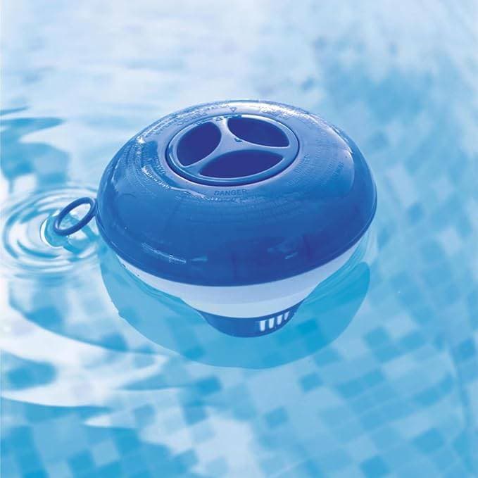 Flotteur chlore pour piscine 12.5 cm 58210 - photo 2