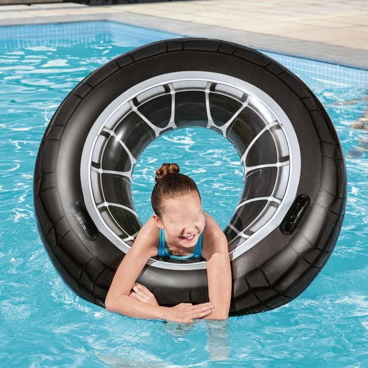 Bouée gonflable diamètre 119 cm Wheel Tire 36102 - photo 2