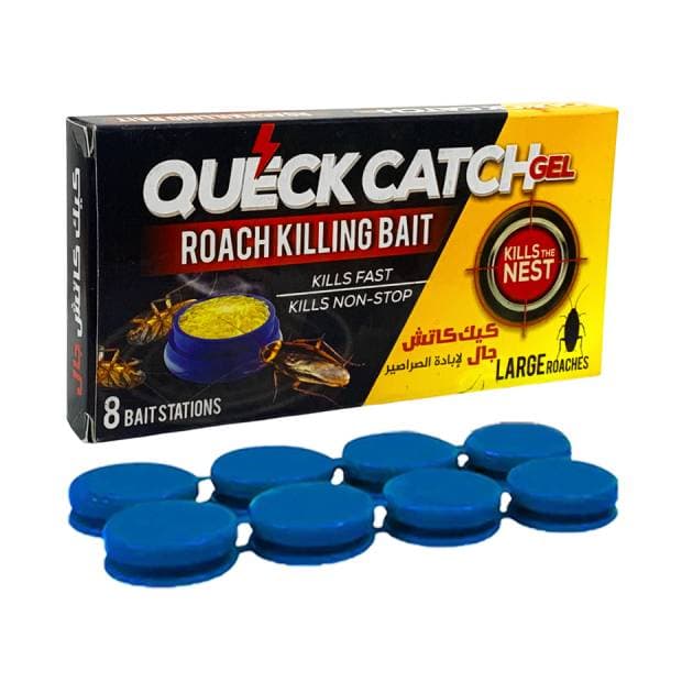 Queckatch GEL anti cafards 8pcs 3654 - photo 1