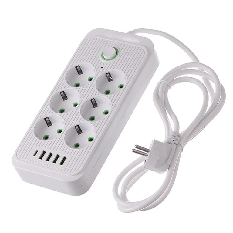 Multiprise 2M 6P 4USB 1TC LA349 - photo 1