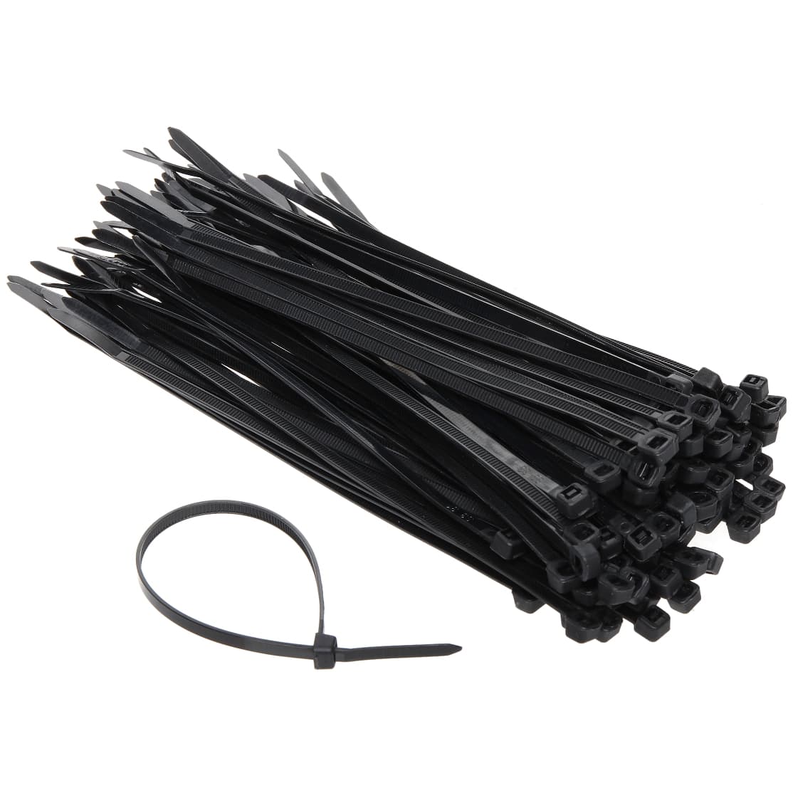 Attache-tout en plastique noir - photo 1