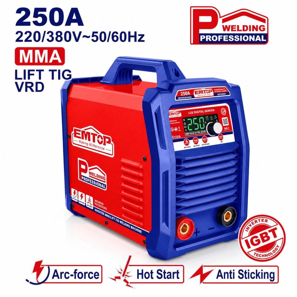 Poste à souder MMA 30-250A EWDEM2567 - photo 1