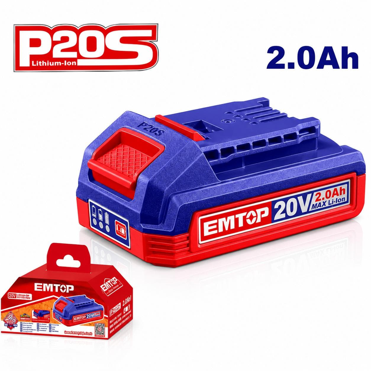 Batterie Li-Ion rechargeable 20V 2A EBPK20011
