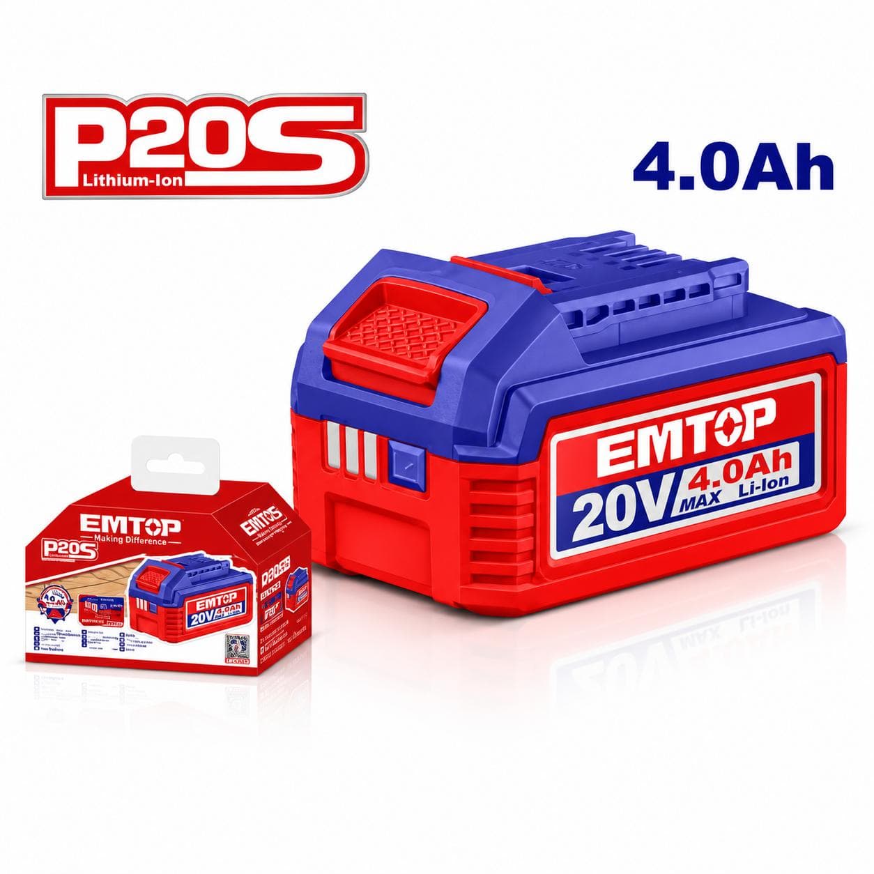 Batterie Li-Ion rechargeable 20V 4A EBPK20021