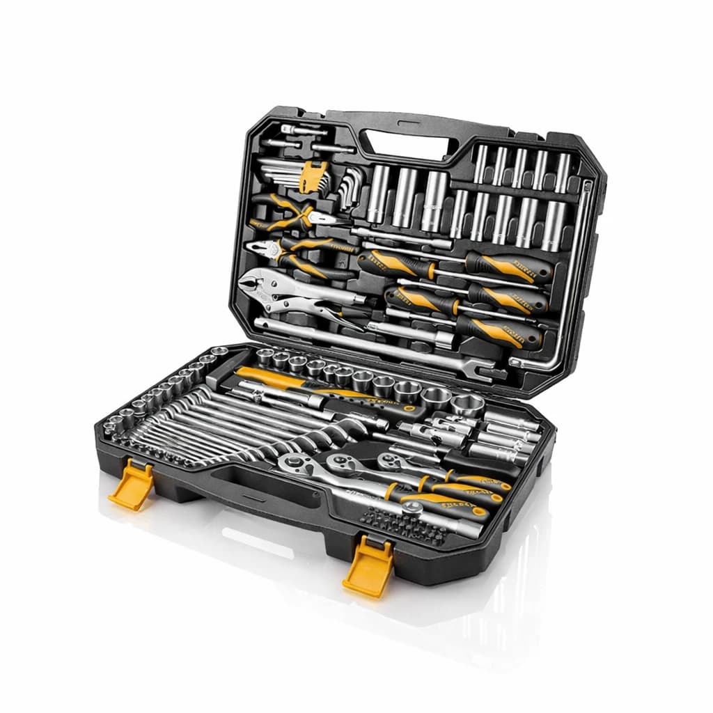 Caisse de douilles et d'outils 137pcs (industriel) 85355 - photo 1