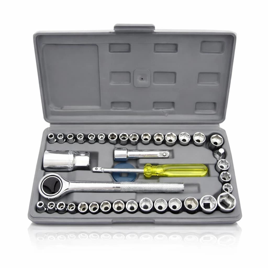 Caisse à outils 40PCS avec cliquet - photo 1