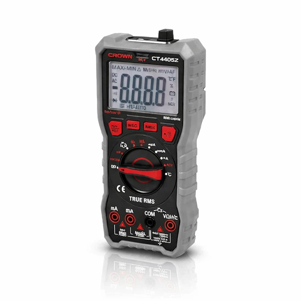 Multimètre metrix digital 1000V 20A LCD CT44052 - photo 1