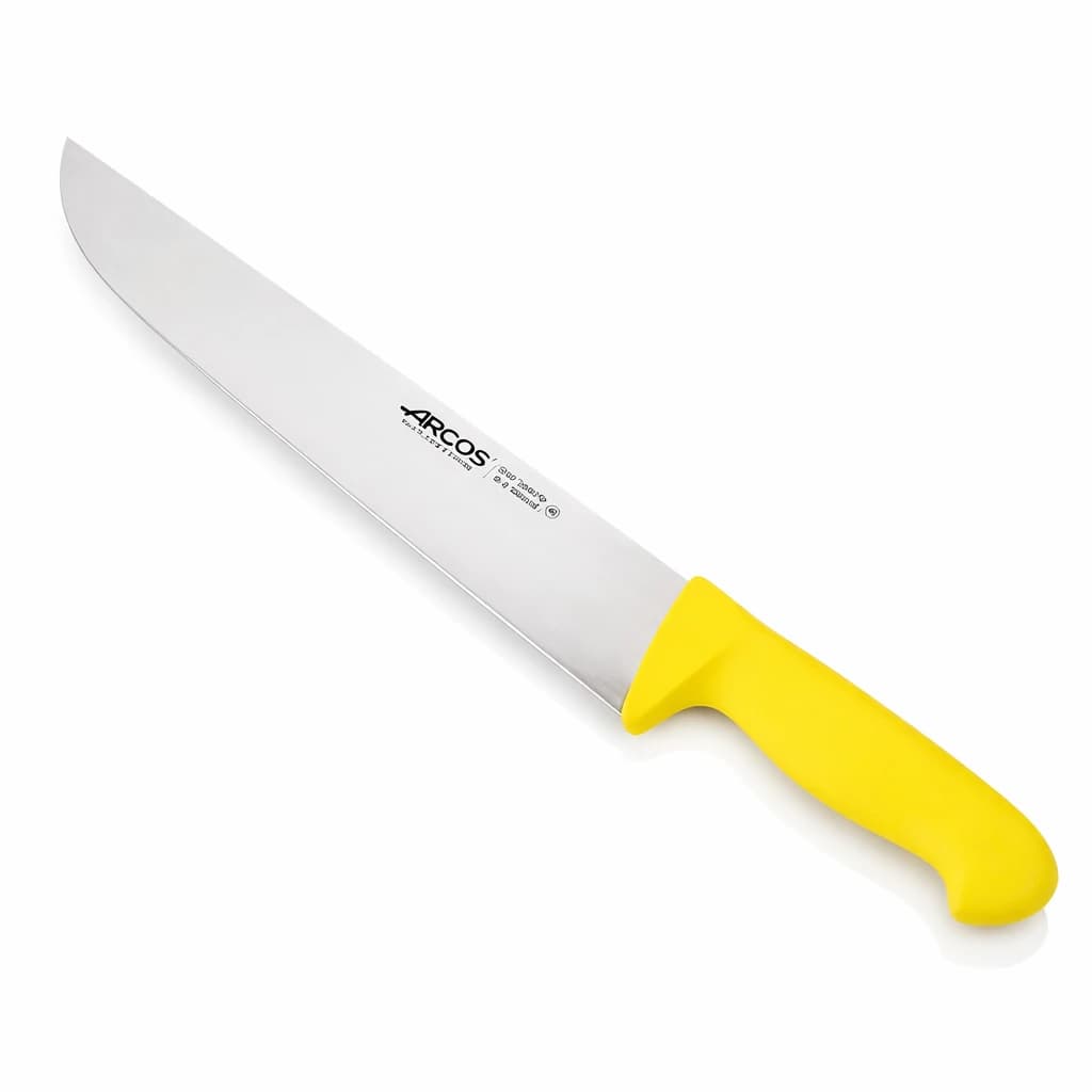 Couteau de boucher lame 30 cm - manche grillon jaune Série 2900 (Ref: 291900) - photo 1