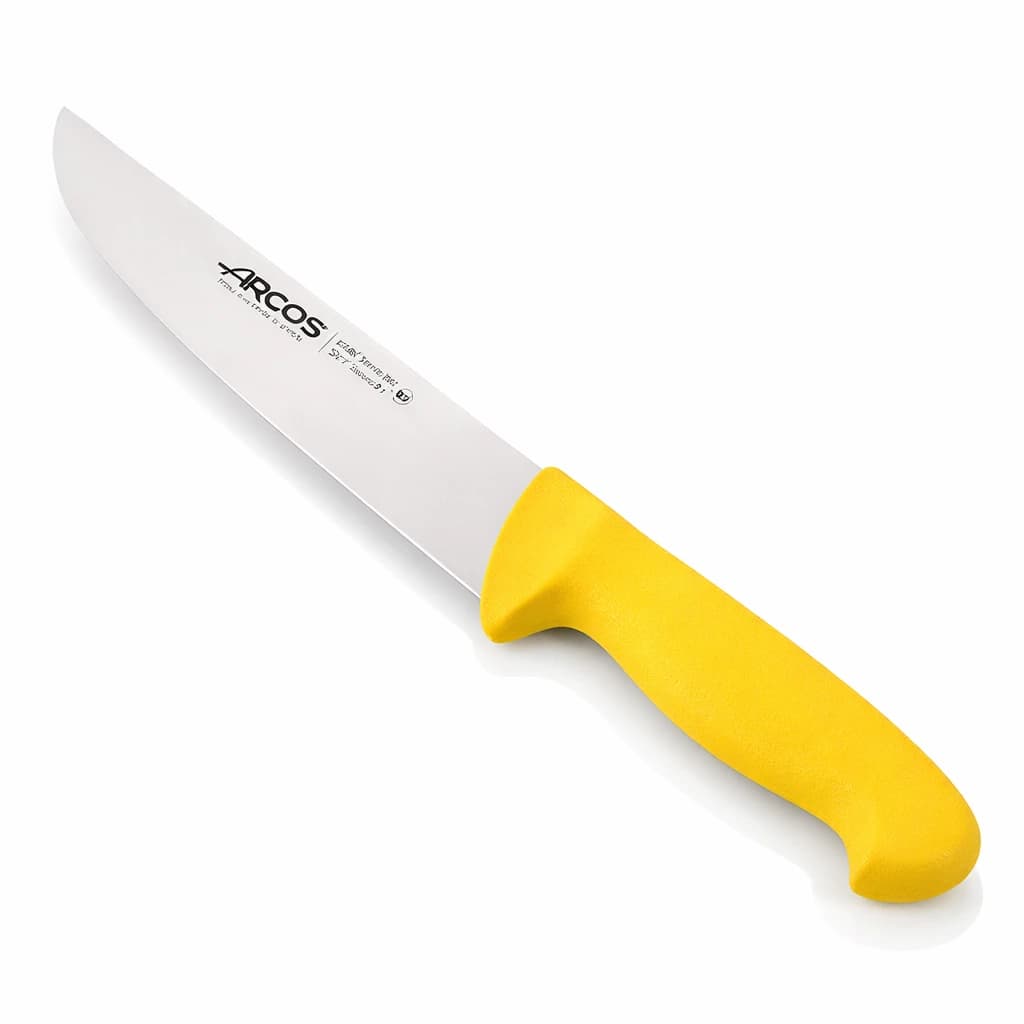 Couteau de boucher lame 21 cm - manche grillon jaune Série 2900 (Ref: 291700) - photo 1