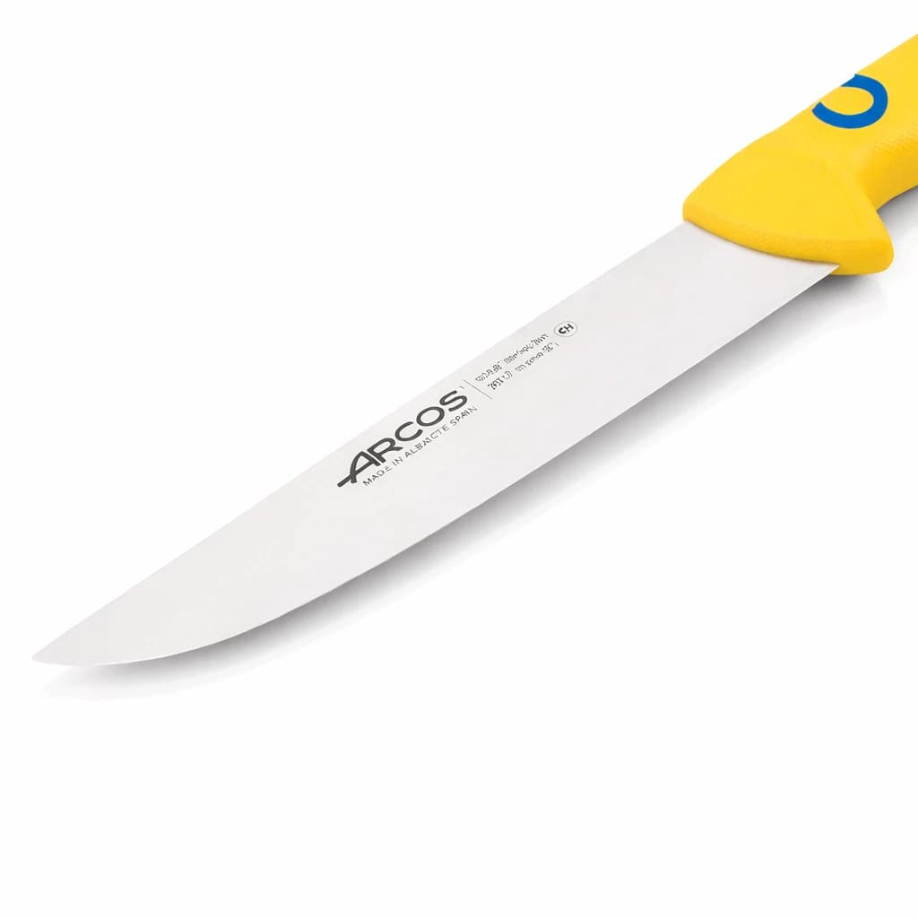 Couteau de boucher lame 21 cm - manche grillon jaune Série 2900 (Ref: 291700) - photo 2