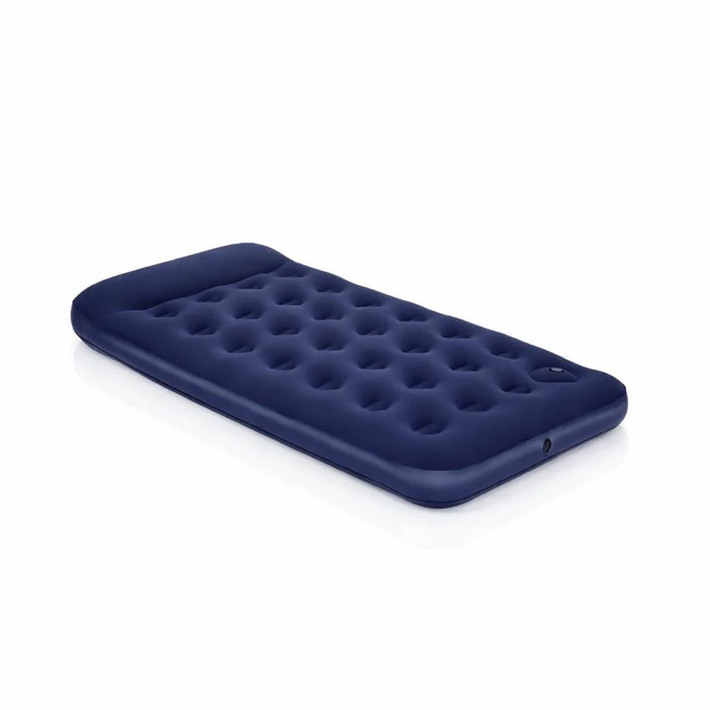 Matelas gonflable 1 personne avec pompe à pied intégrée 67224 - photo 1
