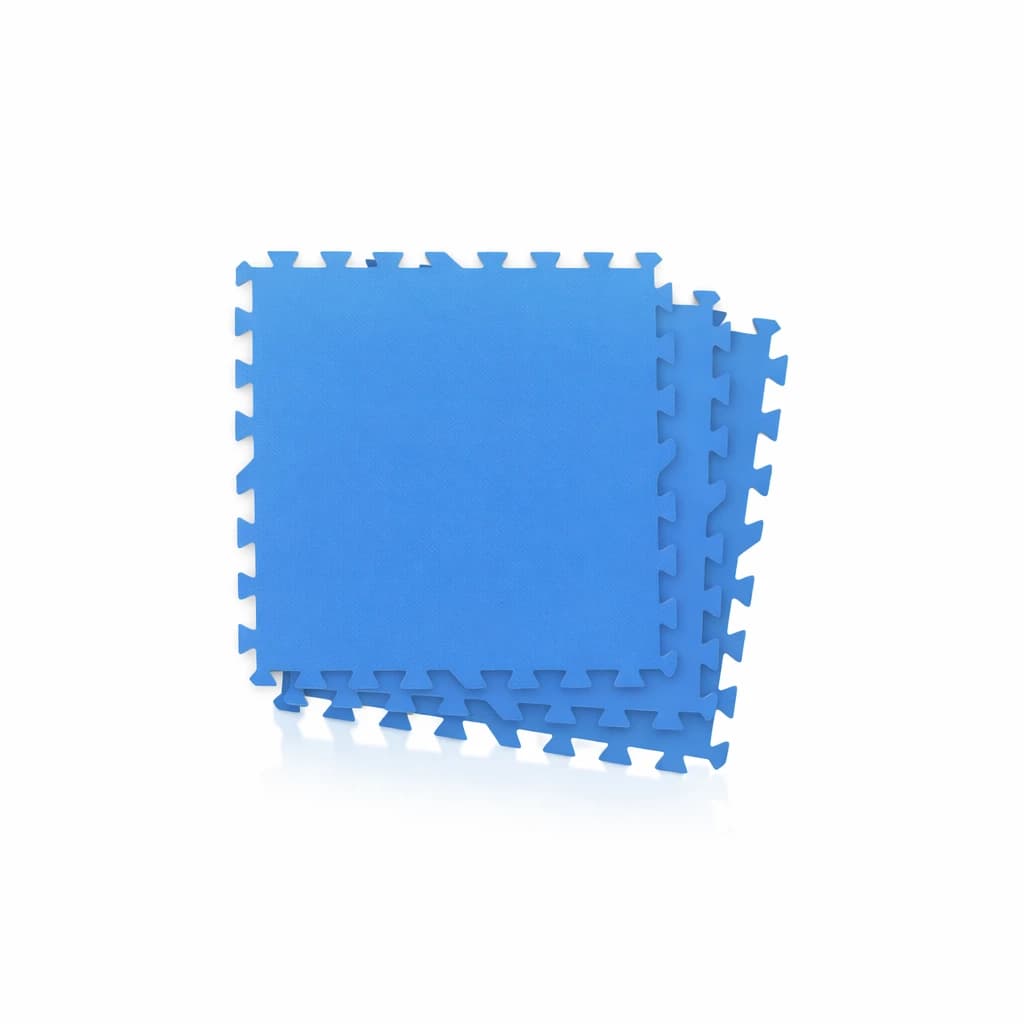 Lot de 9 tapis de protection 50 x 50 cm - bleu 58220 - photo 1