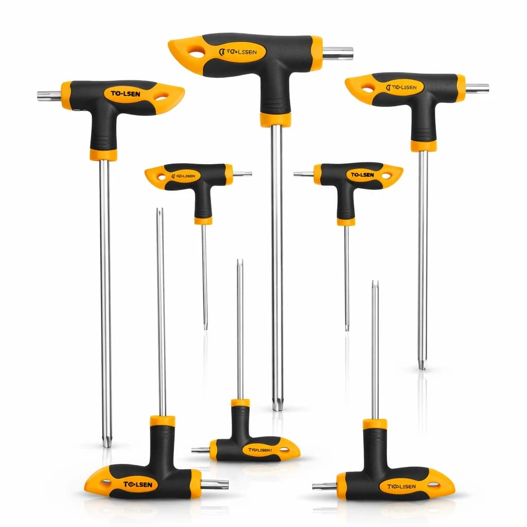 Jeu de clé torx en T 8pcs 20061 - photo 1