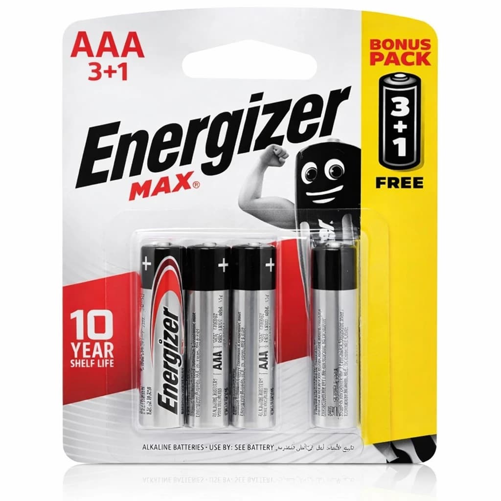 Piles AAA (3+1)pack E92 BP4 MAX - photo 1