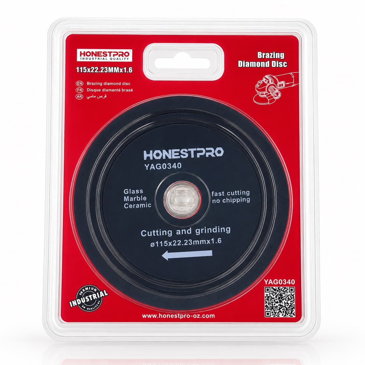Disque de coupe verre et céramique 115mm yag0340 - photo 2