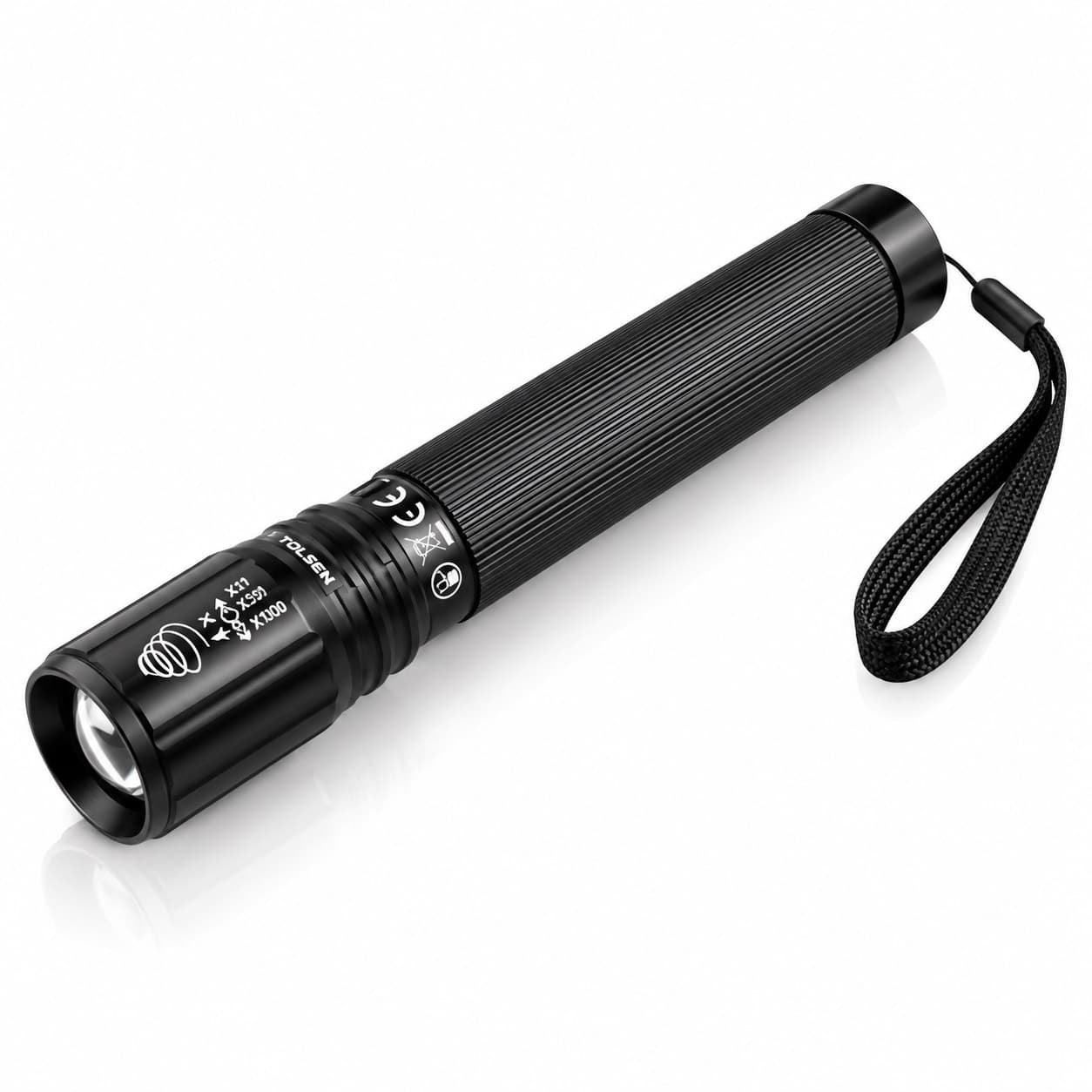 Lampe torche LED avec fonction zoom (INDUSTRIELLE) 60035 - photo 1
